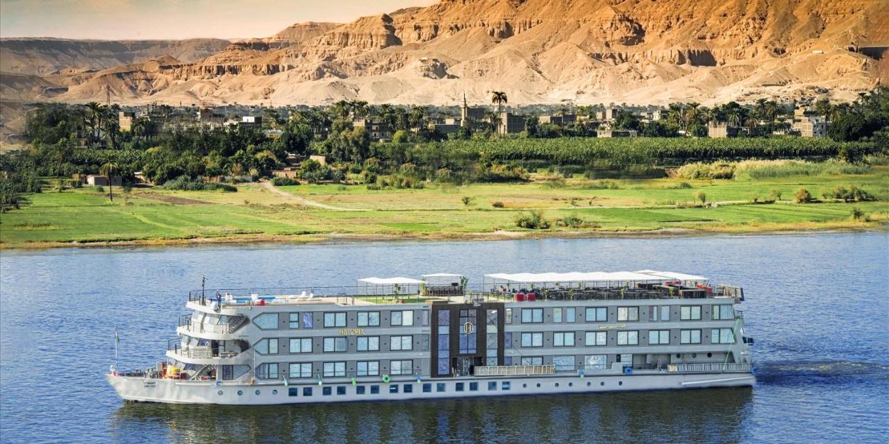 Historia The Boutique Hotel Nile Cruise - Every Monday From Luxor For 04 & 07 Nights - Every Friday From Aswan For 03 & 07 Nights Buitenkant foto